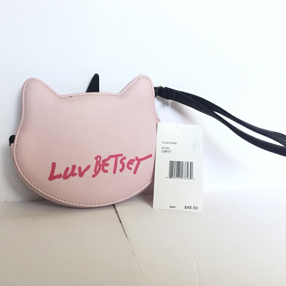 NWT Betsy Johnson Womens Unicorn Kit Coin Purse - Picture 3 of 5